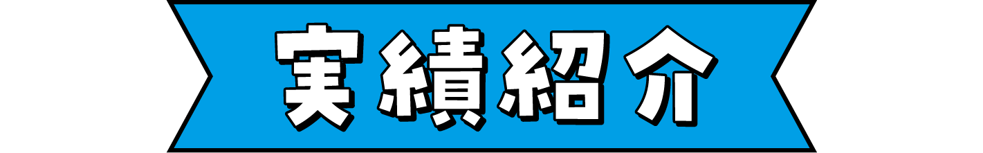 実績紹介